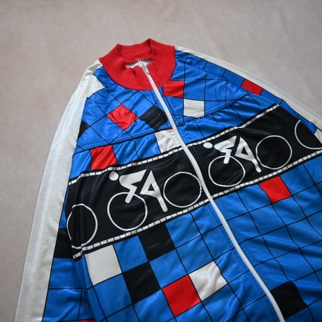 80s EuroVintage Cycling TrackJacket