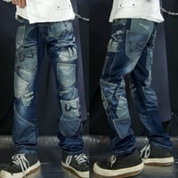 JAPRAG OKISHANA SAMOKI Rebuild Multi Pockets Banana Cut Wash Denim