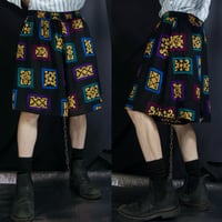 90s USA made California Connection LuxuryInterior Tarot Graphic Rayon Easy Shorts