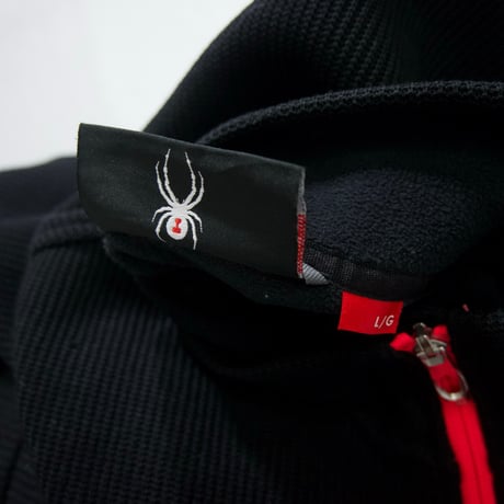 Spyder 2013Fall Embroidery Black×ShockingPink Track Jacket