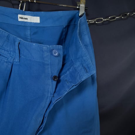 10s c2013 Spring Ne-net Piece Dyeing Embroidery Saruel Pants