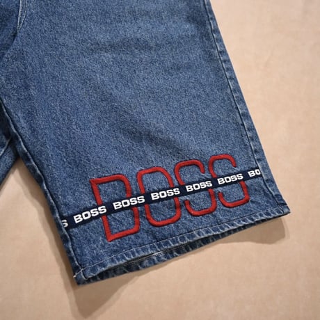 90s USAmade BOSS Wide Denim Shorts