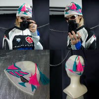 90s DESCENTE Acrylic×Wool “00s Cyber Pop Spice” Knit Cap