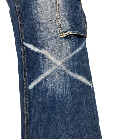VOMANIE Design Denim Cargo Pants