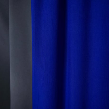 ChristineLaure France made Vivid Cerulean Blue Viscose Rayon 100% Wide Tapered Easy Pants