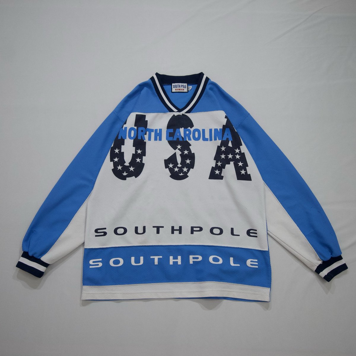 SOUTH POLE Football V-Neck L/S Game Shirts | HO