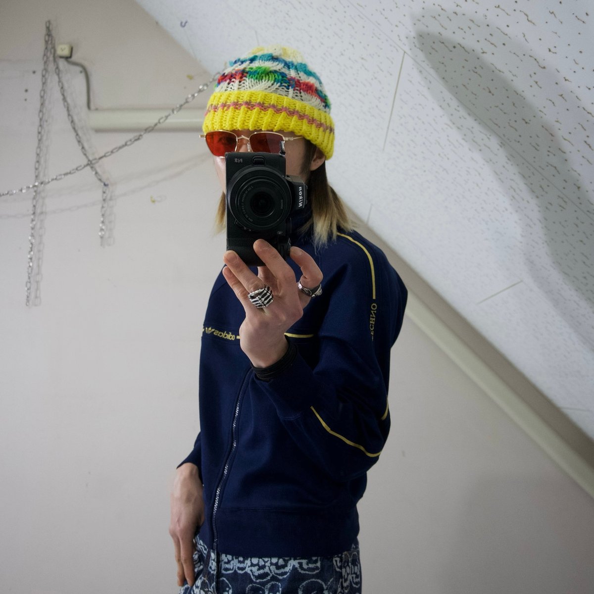 80s Adidas Descente BIO-FIX TECHNO Track Jacket