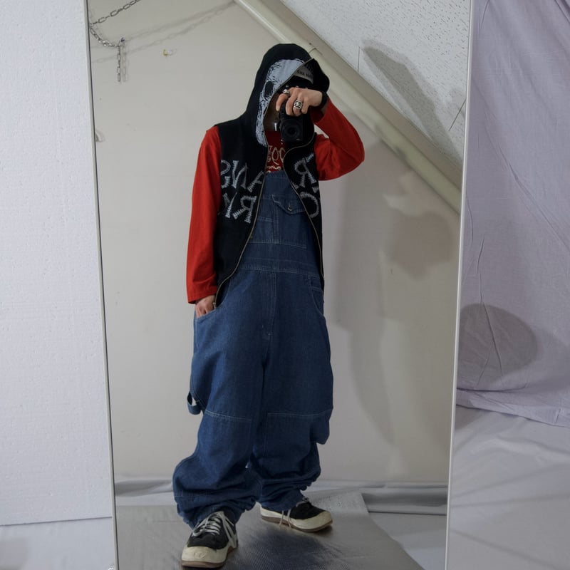 ROCAWEAR DoubleKnee Carpenter Baggy Denim Overa