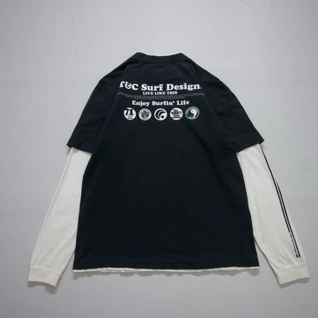 T&C SURF DESIGNS Fake Layered SideLine L/S Tee