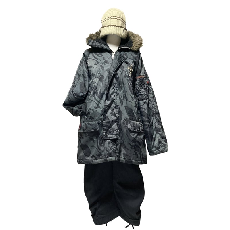 DOG TOWN TYPE N-3B オールドスケート L Y2K DOGTOWN N3B type Nylon Long Coat | HOW Used/Vin