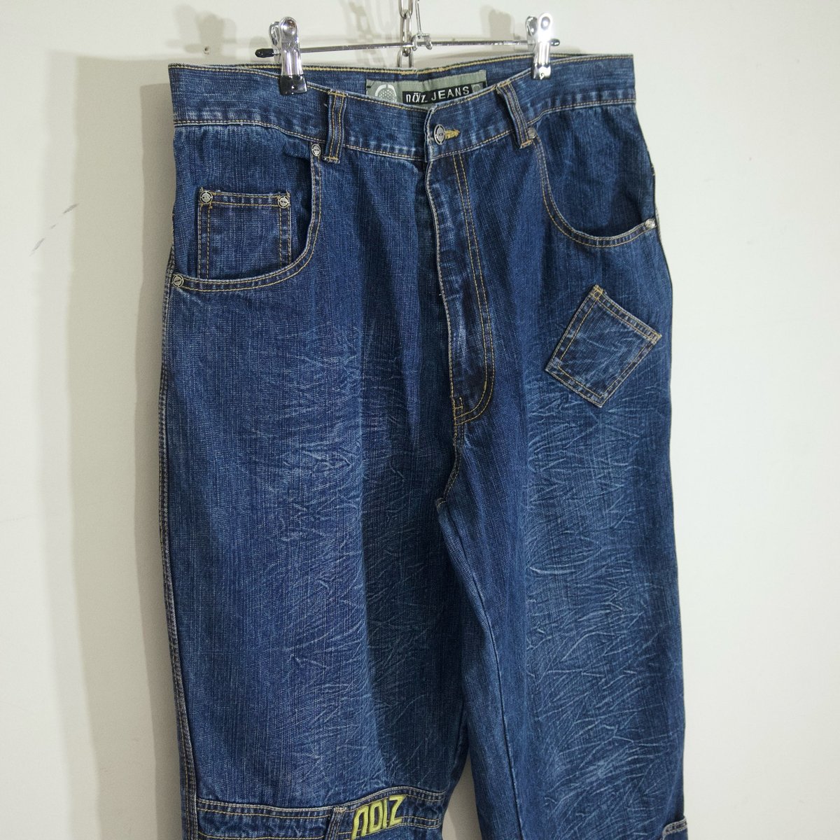 noiz JEANS Rebuild Patchwork Baggy Denim | HOW