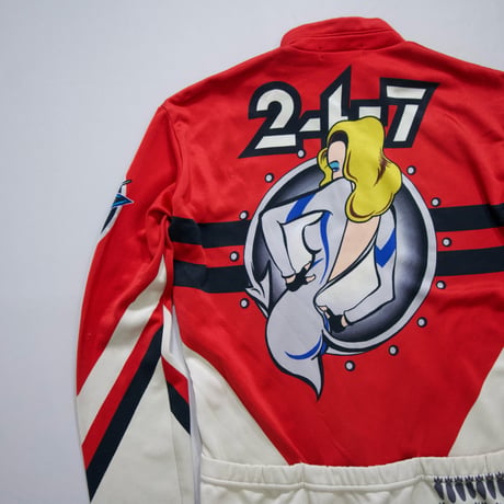 90s DESCENTE 97FW Sample Cycling Track Jacket