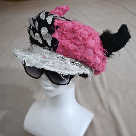 GYAKU_SOU Original Custom BigHornCasquette