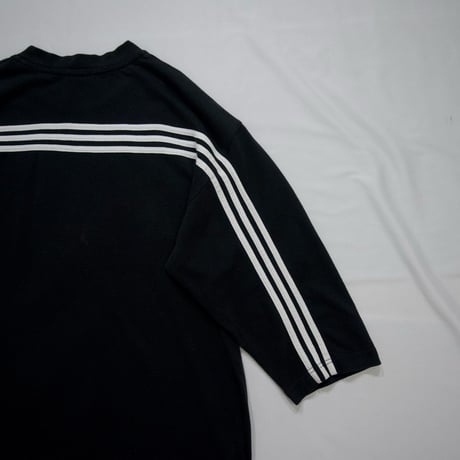 Late90s~Early00s Adidas Back3Line Performance Embroidery Sweatshirt