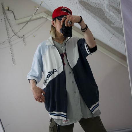 90s~00s Pelle Pelle Short Sleeves Track Jacket