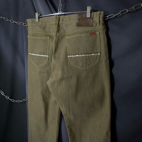 00s c2002 Karl Helmut Deadstock Lye Color Loose Straight Denim