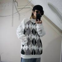 00s (08) Adidas 4XL Argyle Track Jacket