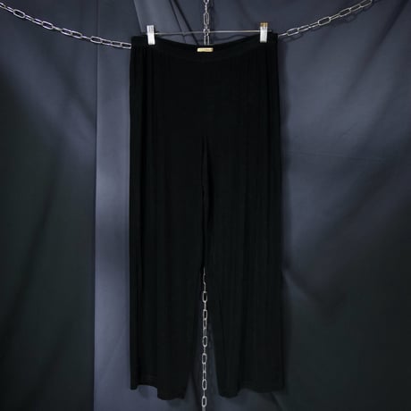90s~00s Choices Mexico made Acetate Velor Wide Leg Easy Pants