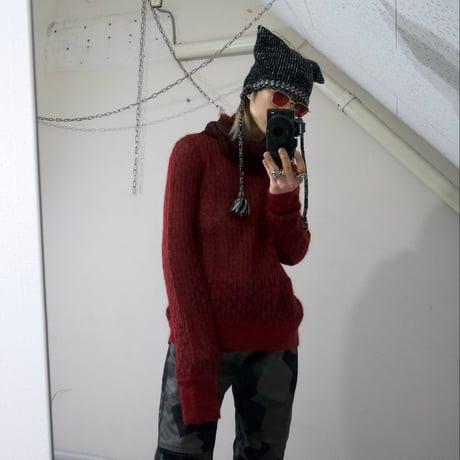 HERHIS Kids Mohair Turtleneck Knit