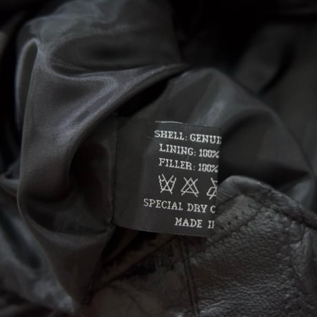 LeatherWorks TSUGIHAGI Studs Custom Leather Vest