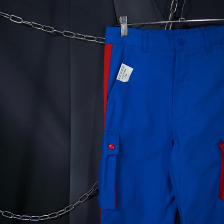Euro Work Desdstock “DORAEMON ULTLAMAN Color” Reflector Cyber Switching Cargo Pants