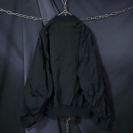 90s~00s ABAHOUSE Reversible Nylon L2-B type Box Silhouette Flight Bomber Jacket