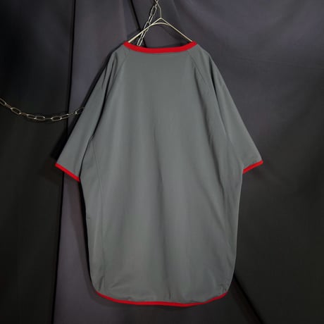 NIKE Football Succer Center Small Swoosh Embroidery V-Neck S/S Game Shirts