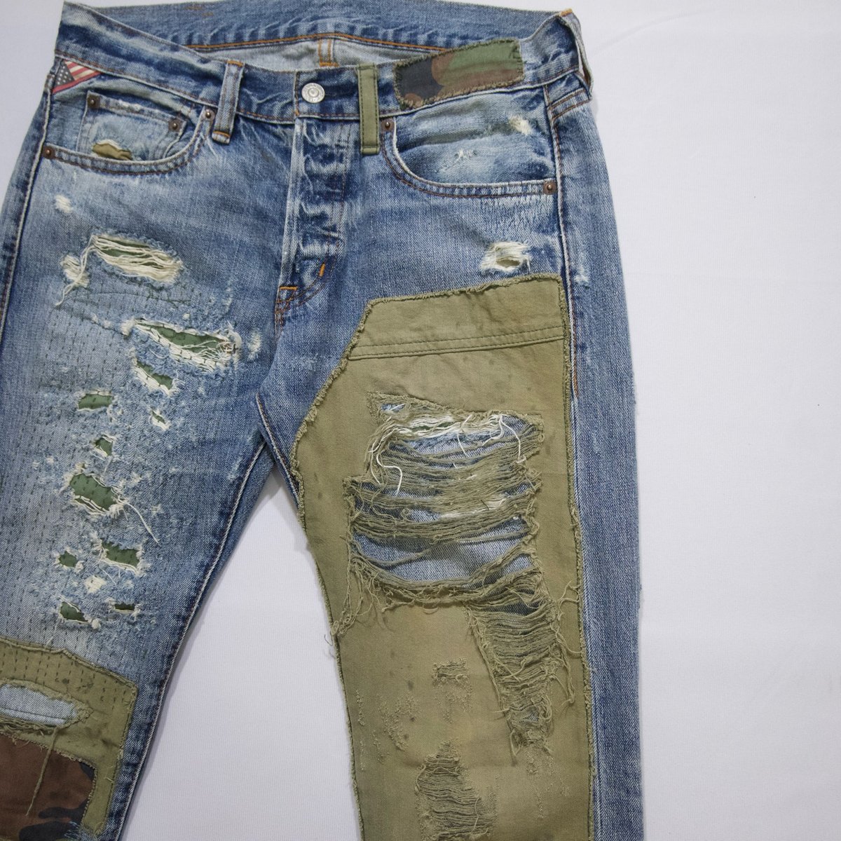 DENIM&SUPPLY RALPH LAUREN Repair&Patchwork Dama DENIM&SUPPLY RALPH LAUREN Repair&Patchwork Dama