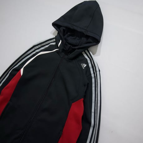 00s (06) Adidas Asymmetry Switching SoftShell HighNeck Hoodie