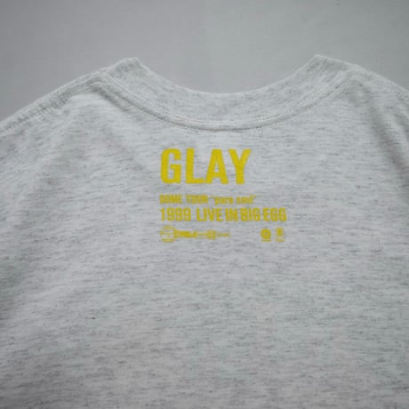 GLAY 1999 PureSoul in BIG EGG USA made S/S Tee