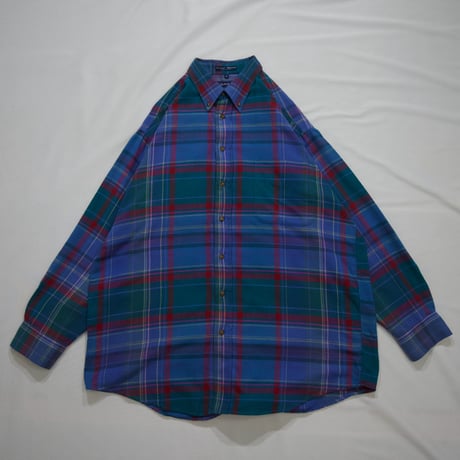90s GANT Tartan Check “Punk Spice” L/S BD Shirts