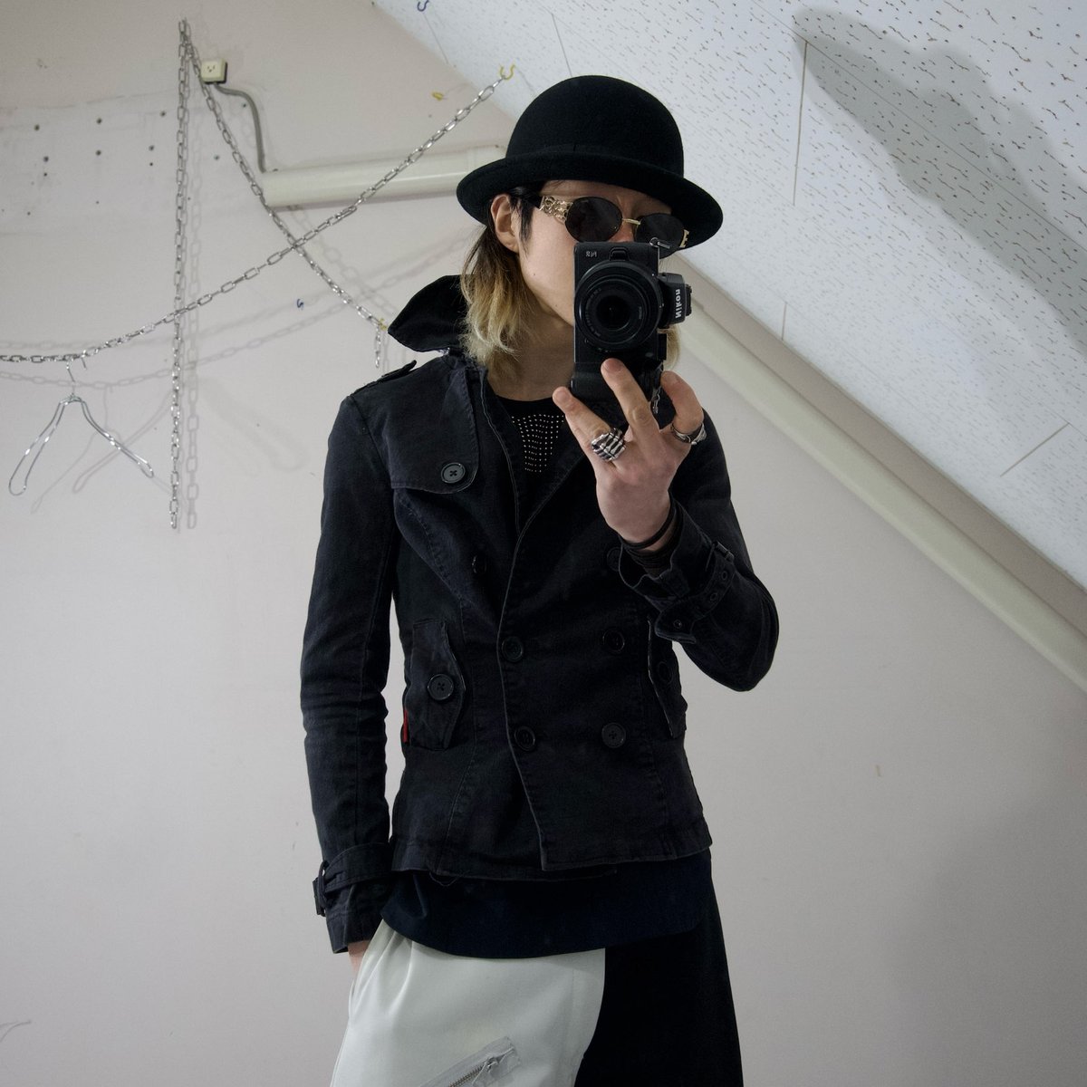 TRIPP NYC Double Breasted Napoleon Jacket / Pea