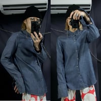 00s c2000 Levi’s Engineered Jeans 3D Cut Draping L/S B/D Denim Shirts