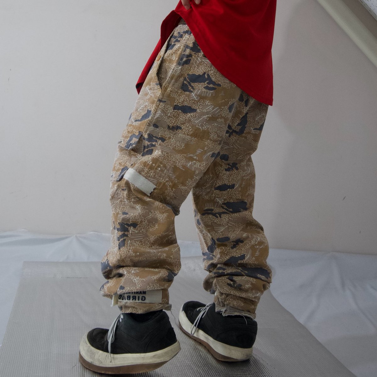 Marithe Francois Girbaud Camouflage Shuttle Pan