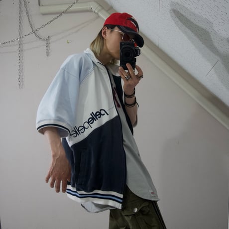 90s~00s Pelle Pelle Short Sleeves Track Jacket