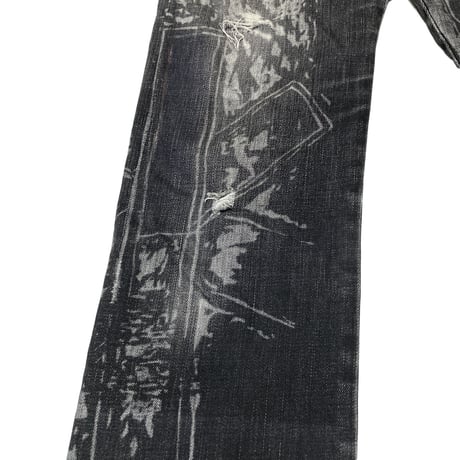 00s Marithe Francois Girbaud Design Denim Pants