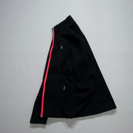 Spyder 2013Fall Embroidery Black×ShockingPink Track Jacket