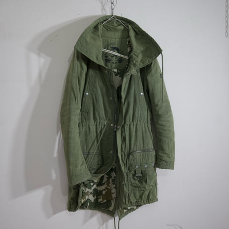 Diesel Big Collar Fishtail Mods Coat