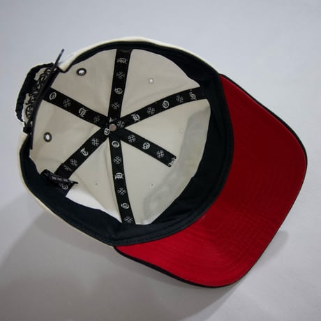 Ghost Astonique Fraktur Embroidery 6Panels Cap