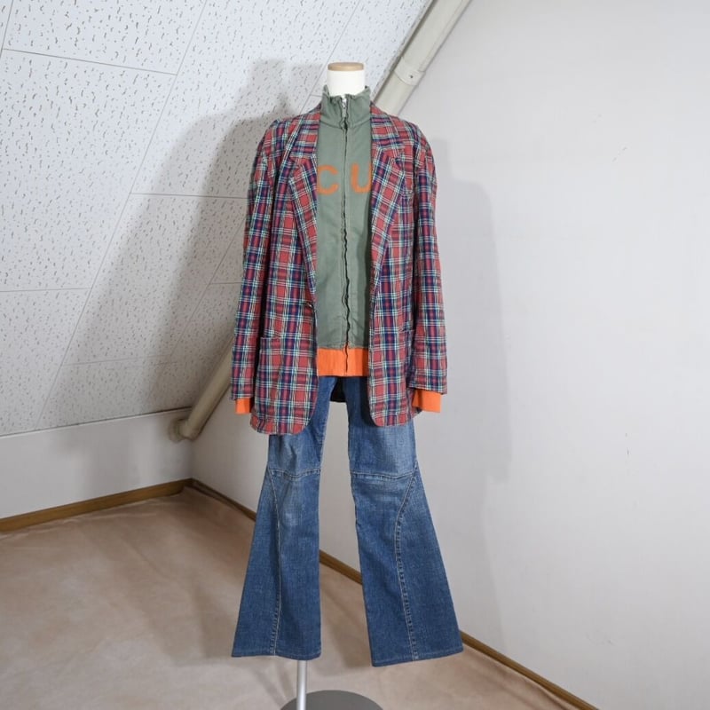 Marithe Francois Girbaud Design Denim Flare Pan