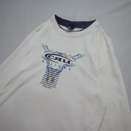 CRU Design Fake Layered L/S Tee