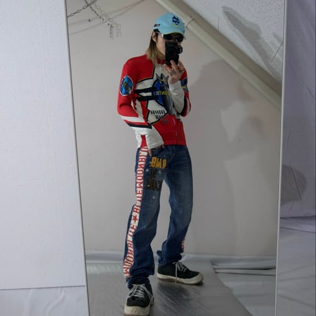 90s DESCENTE 97FW Sample Cycling Track Jacket