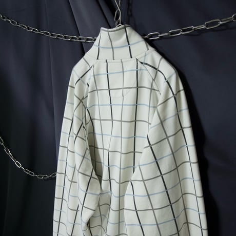 Ecko Unltd Windowpane Check Oversized Track Jacket