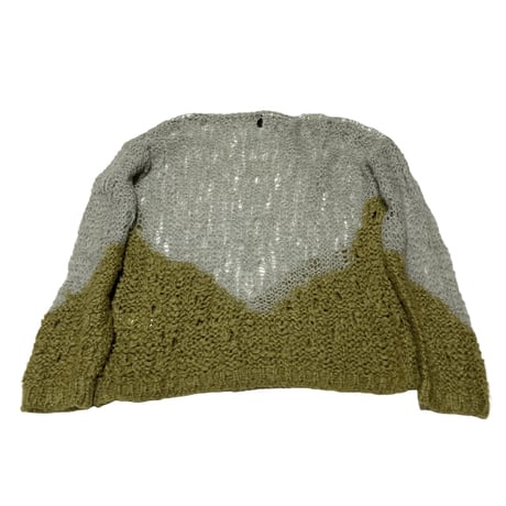 Benetton Mohair Knit Sweater & Scarf