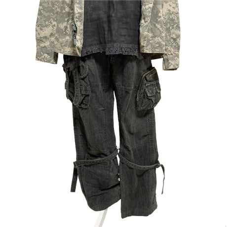 Tete Homme bondage cargo pants テットオム ボンテージ カーゴパンツ