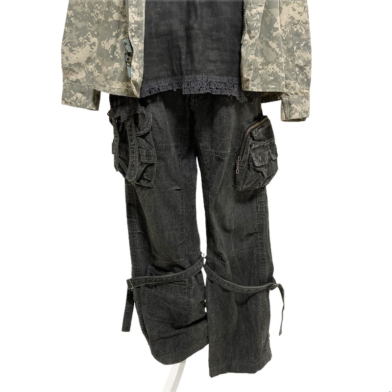 Tete Homme bondage cargo pants テットオム ボンテージ カーゴパ