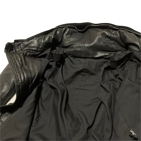 Unknown USED Gimmick Design Leather Jacket