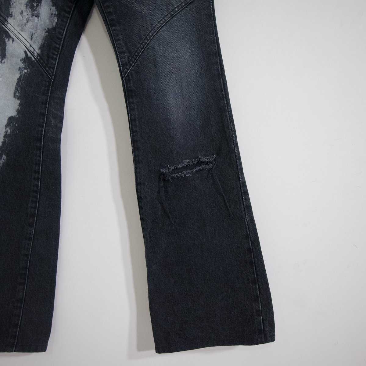 5351 Pour Les Hommes Faded Wash Black Leather S