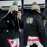 ROCAWEAR Reversible Faux Fur Polyester Short Length Bomber Jacket