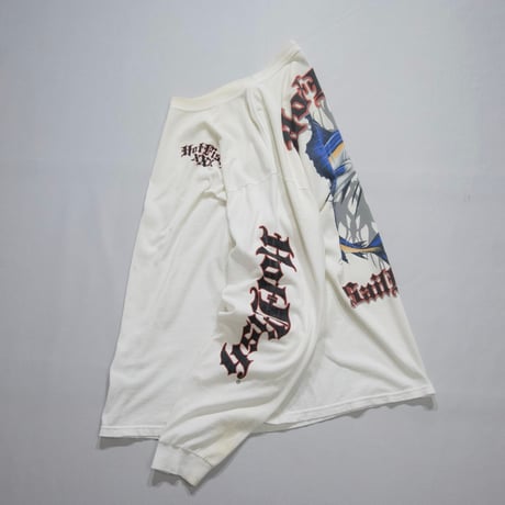 USA Made HotFish Hardcore Skater Tribal SailFish Design L/S Tee